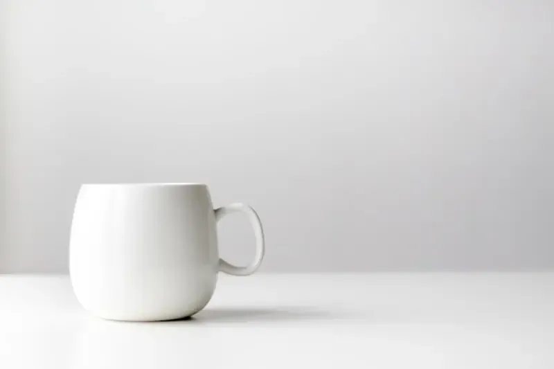 Ceramic Coffee Mug with textured glaze